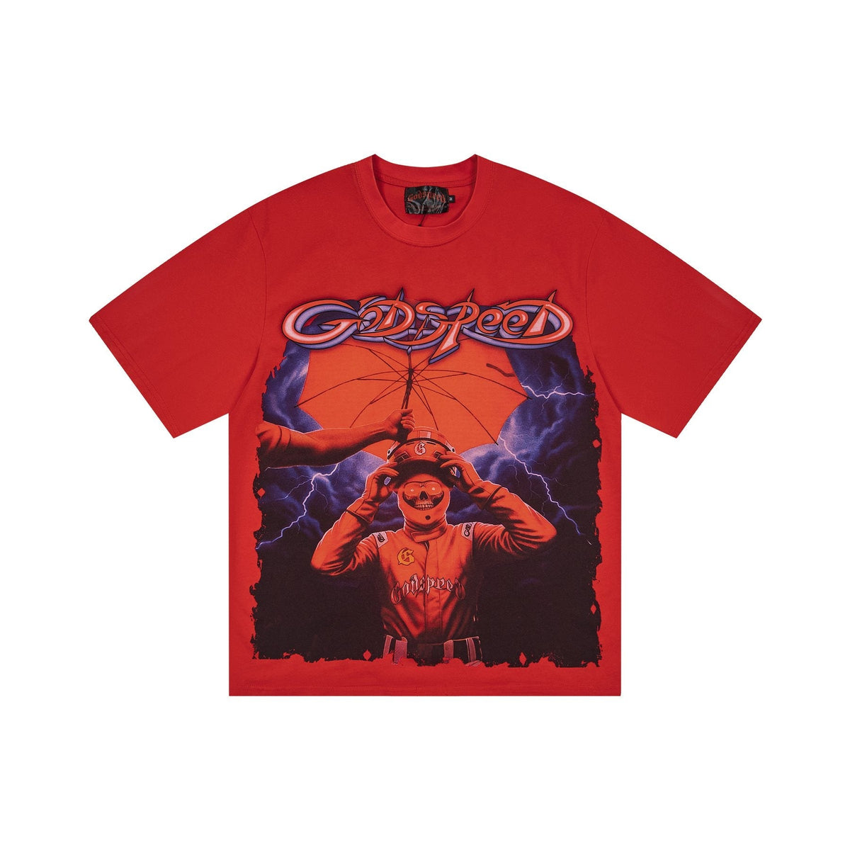 Godspeed Baseball Umbrella Graphic T-Shirt