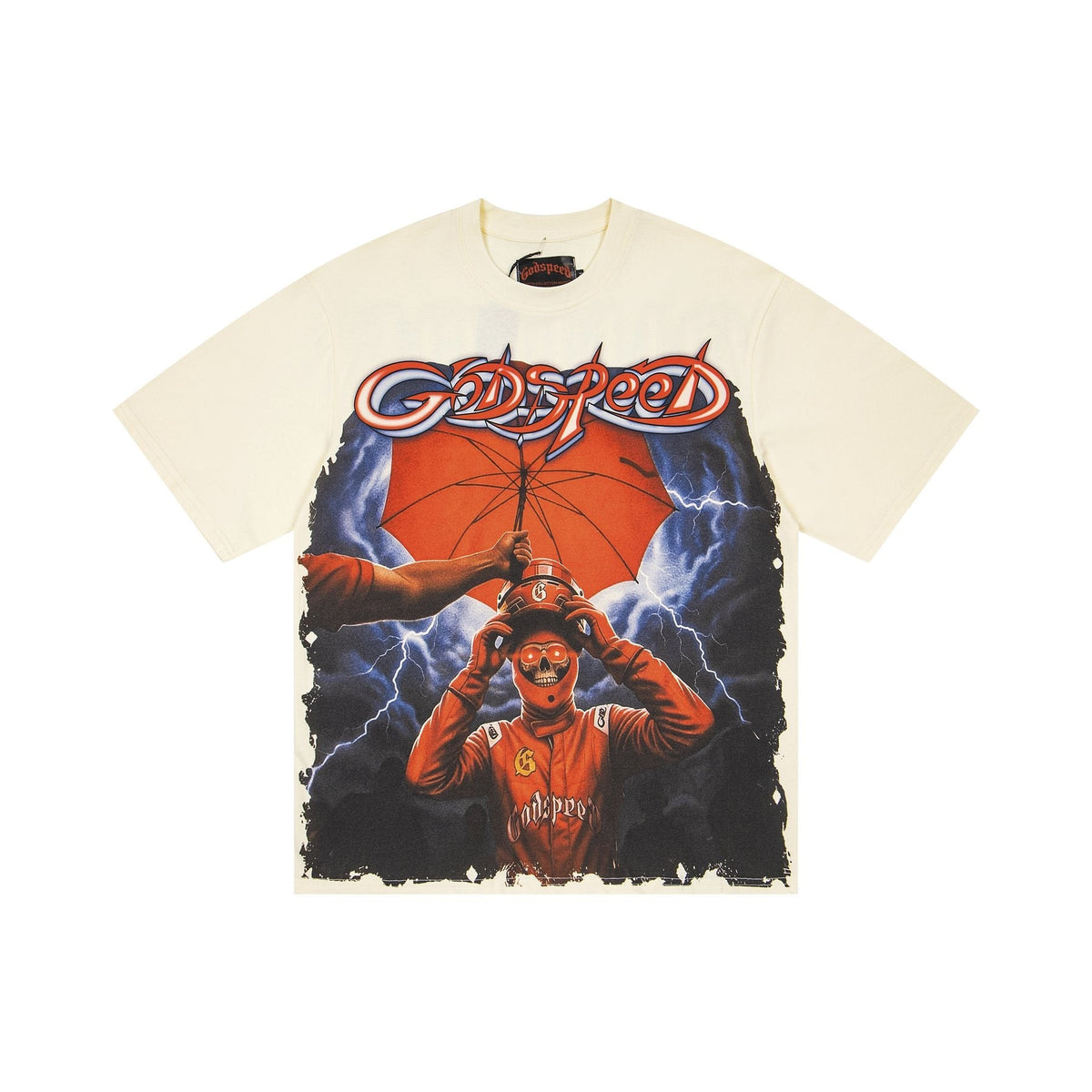 Godspeed Baseball Umbrella Graphic T-Shirt