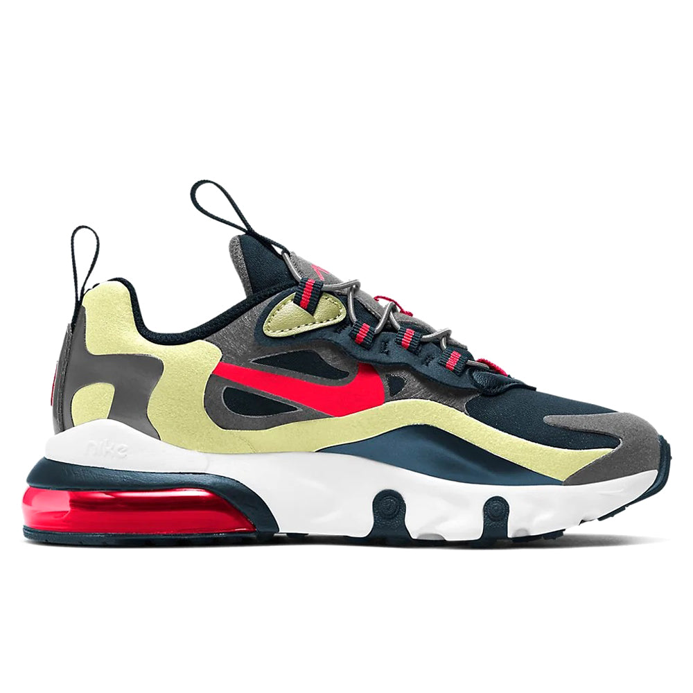 Little Kid's Nike Air Max 270 RT Iron Grey/Bright Crimson (BQ0102 015)