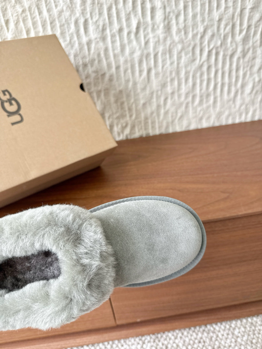 UGG Sheepskin Fur-Lined Slippers – Autumn/Winter Collection