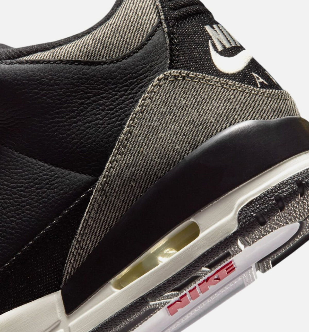 Air Jordan 3 x Levi's Black and White Men's Lifestyle Shoe
