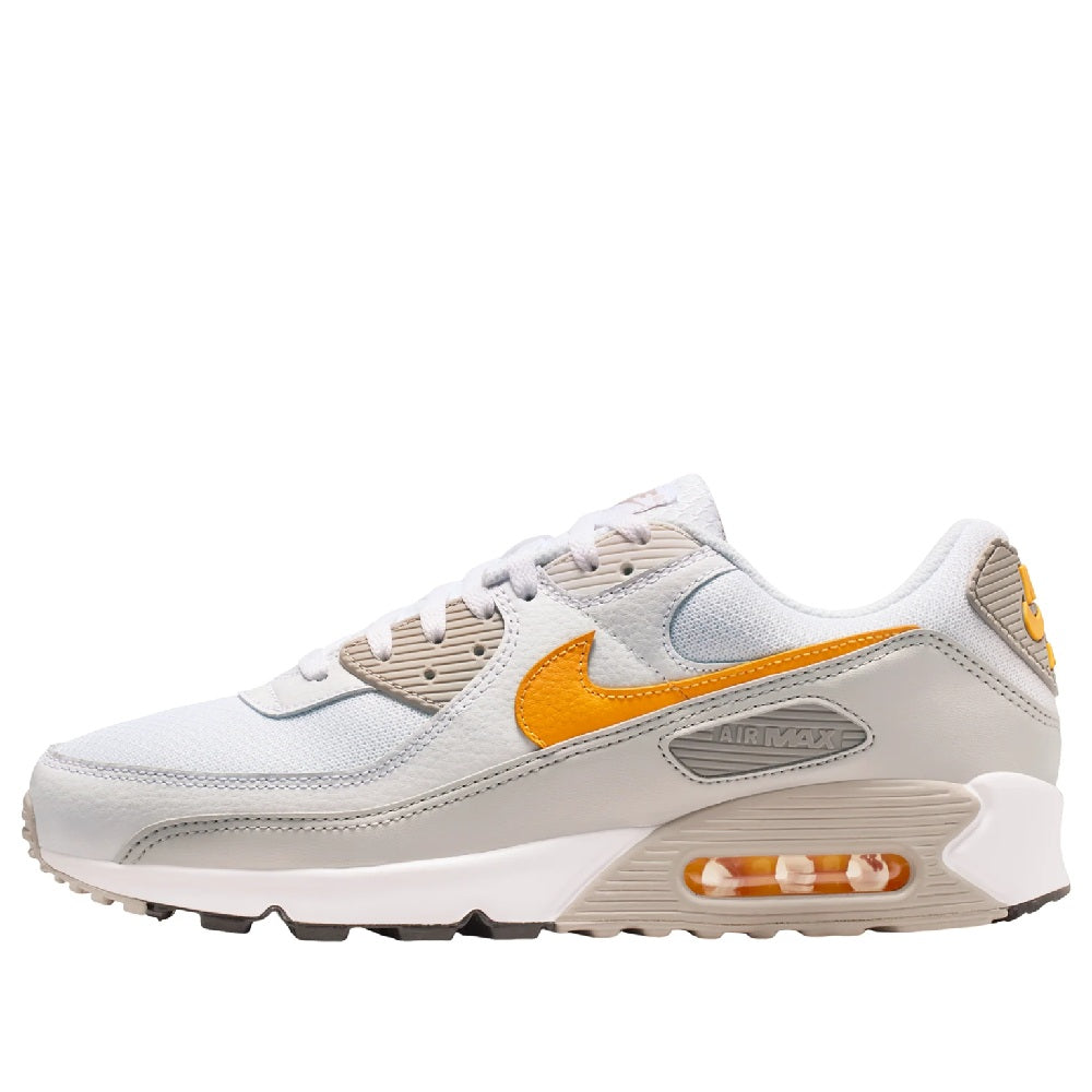 Men's Nike Air Max 90 White/Laser Orange (DM0029 119)