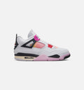 Air Jordan 4 Retro Comic Men's Lifestyle Shoe – Off White / Fire Pink / Anthracite