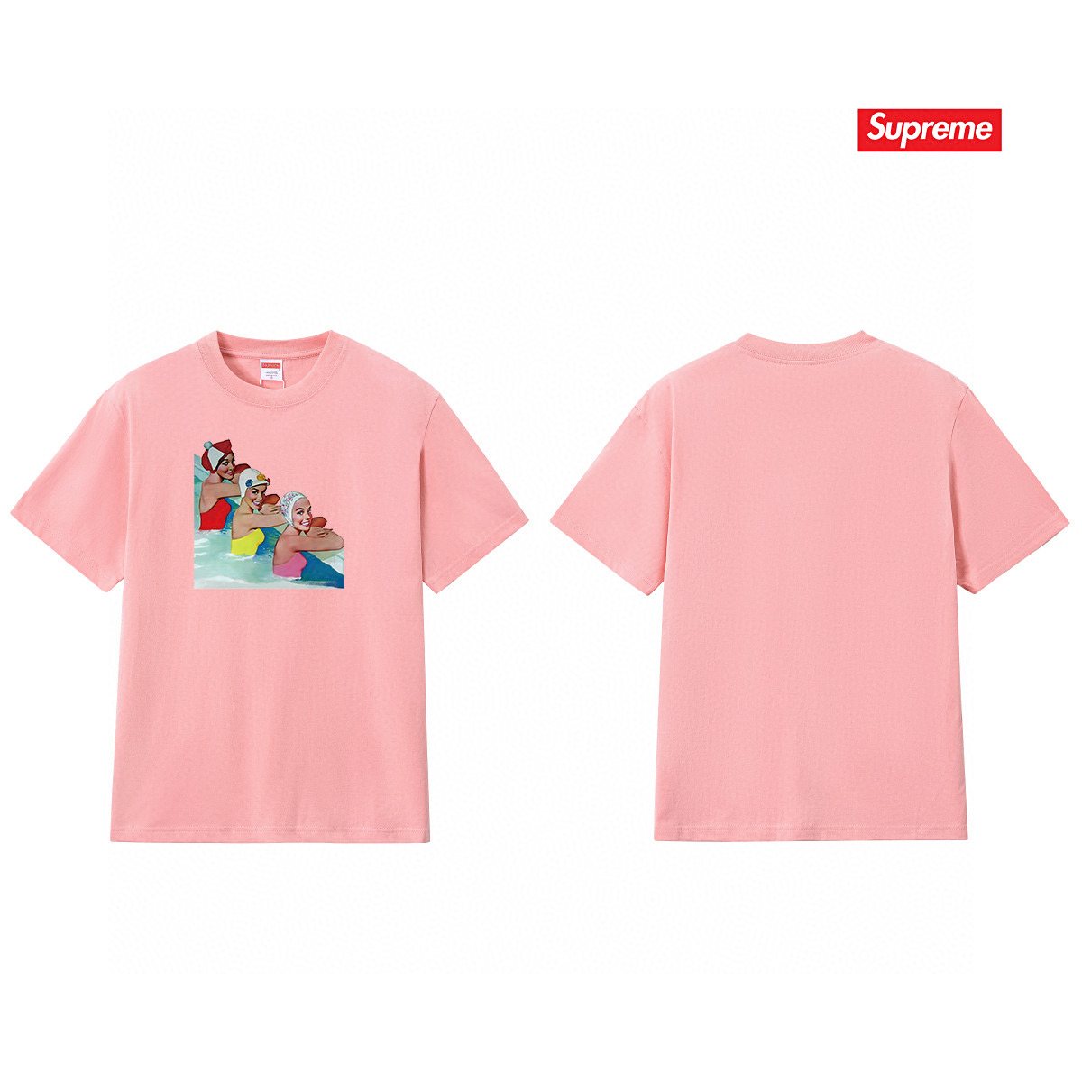 Supreme Swimmer Pool Graphic T-Shirt