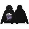 Sp5der Spiderweb Graphic Pullover Hoodie