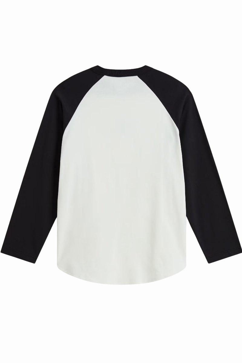VANS CORE RAGLAN L/S T-SHIRT Black / White