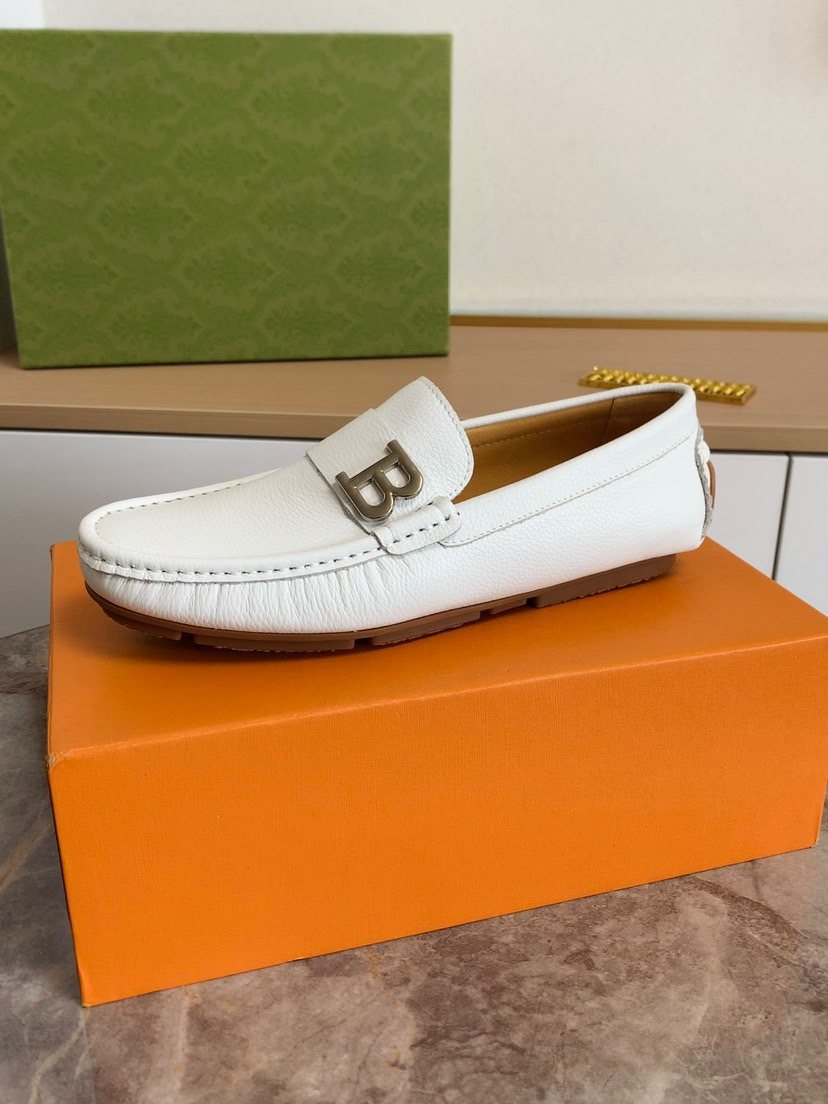 Men's Textured Ornament Loafers