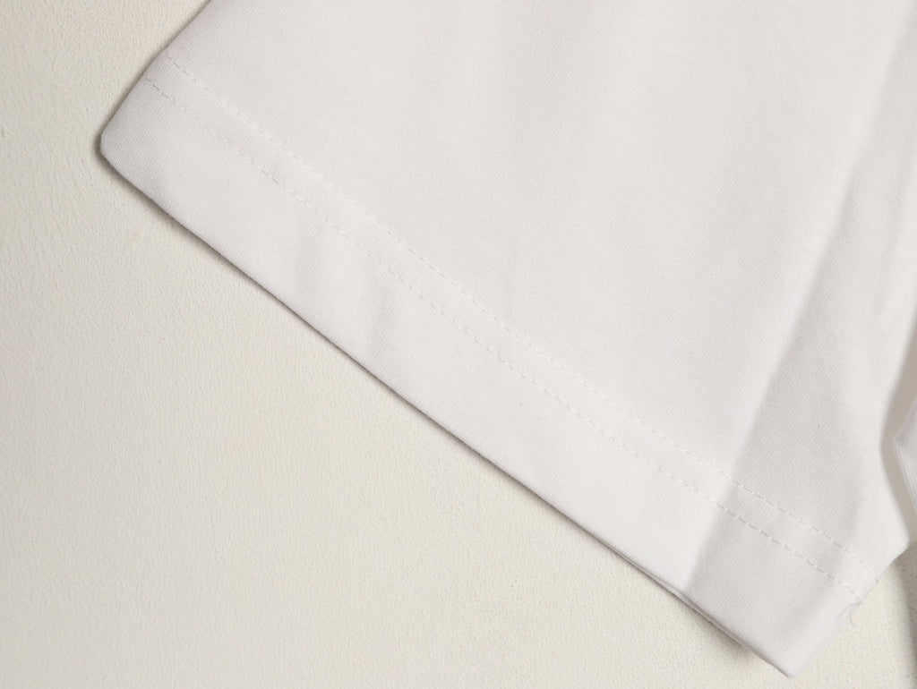 Gucci Crew-Neck Short-Sleeve T-Shirt - White