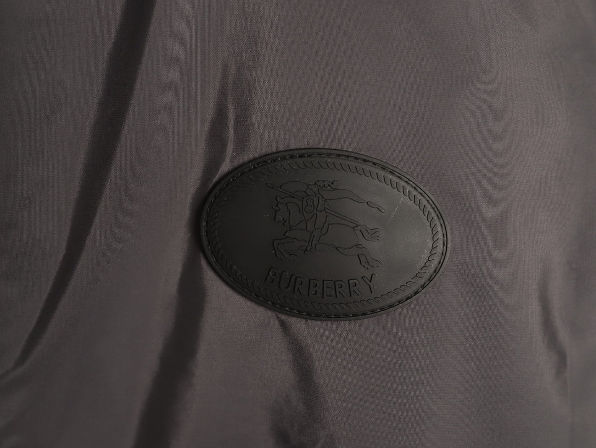 Burberry Reversible Check Hooded Jacket - Black and Charcoal