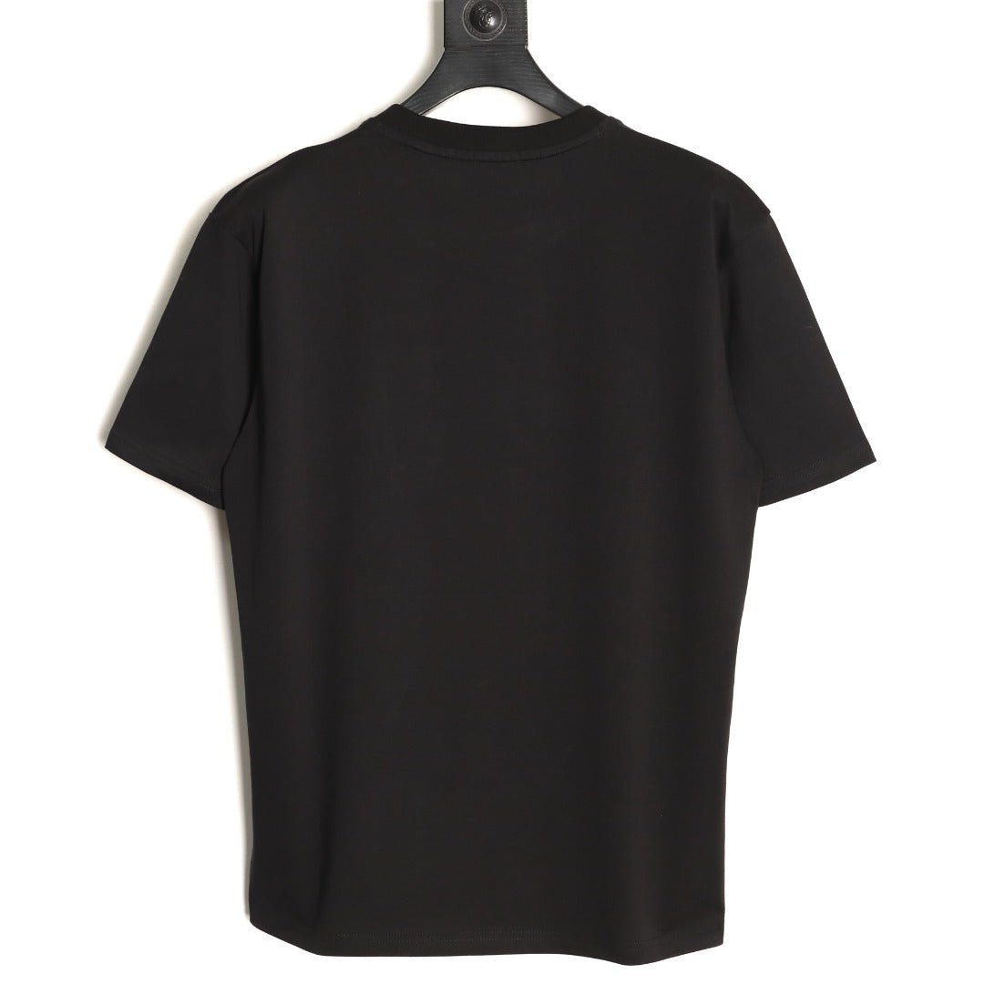 Gucci Monogram-Style Pocket-Patch Short-Sleeve T-Shirt - Black